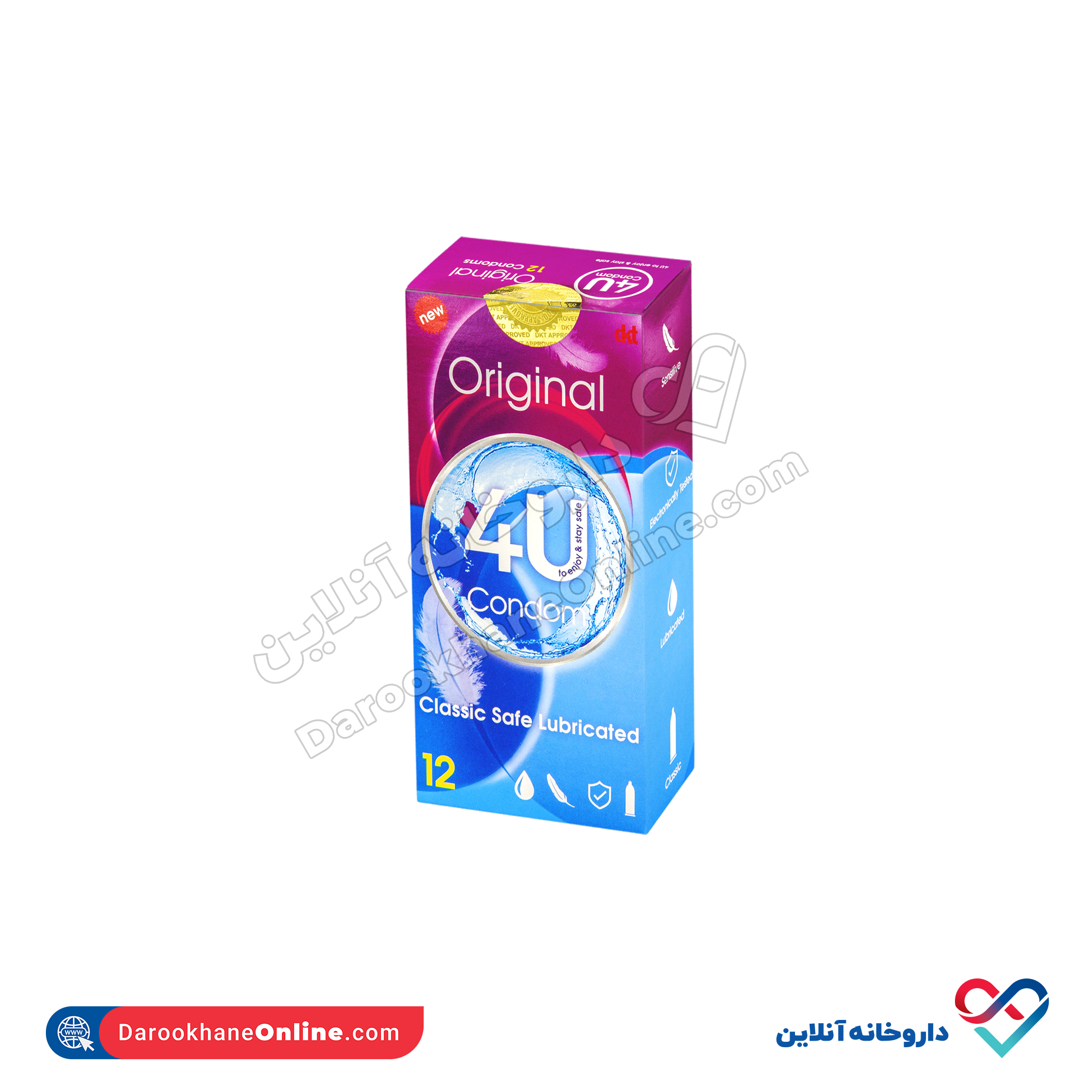کاندوم اوریجینال فوریو 12 عددی - Image 1
